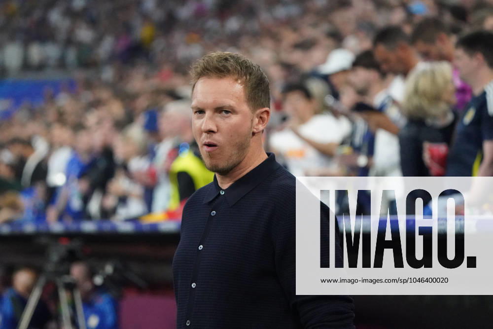 National team, Football, UEFA Euro2024, EM 2024,Germany Scotland Allianzarena, Munich Julian Nagelsmann Coach Germany,Action, Single image