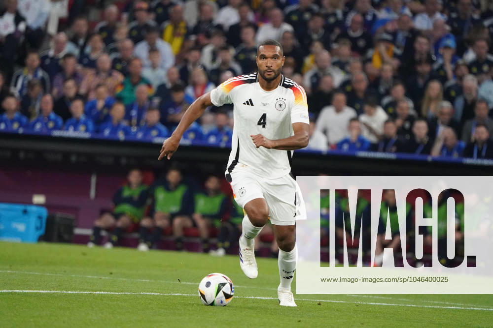 National team, Football, UEFA Euro2024, EM 2024,Germany Scotland Allianzarena, Munich Jonathan Tah Germany,Action, Single image
