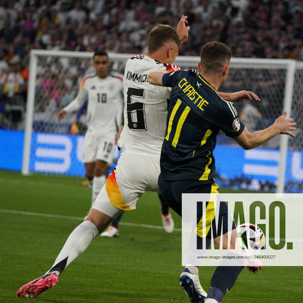 National team, Football, UEFA Euro2024, Euro 2024,Germany Scotland Allianzarena, Munich Joshua Kimmich Germany , Christie ,