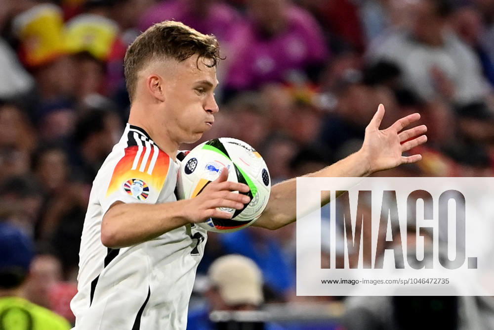 Football EM 2024, Germany Scotland, v l Joshua Kimmich Deutsche Fussball Nationalmannschaft DFB Munich