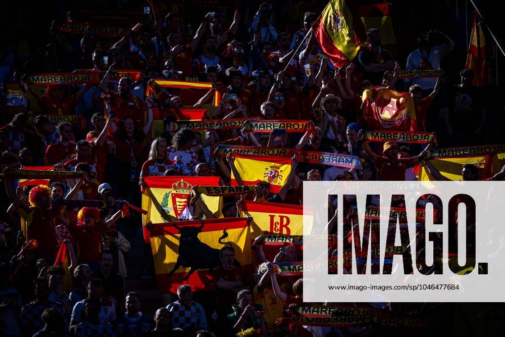 Football Berlin 15 06 2024 UEFA Euro 2024 European Championship preliminary round Croatia CRO Spain ESP Spanish fans