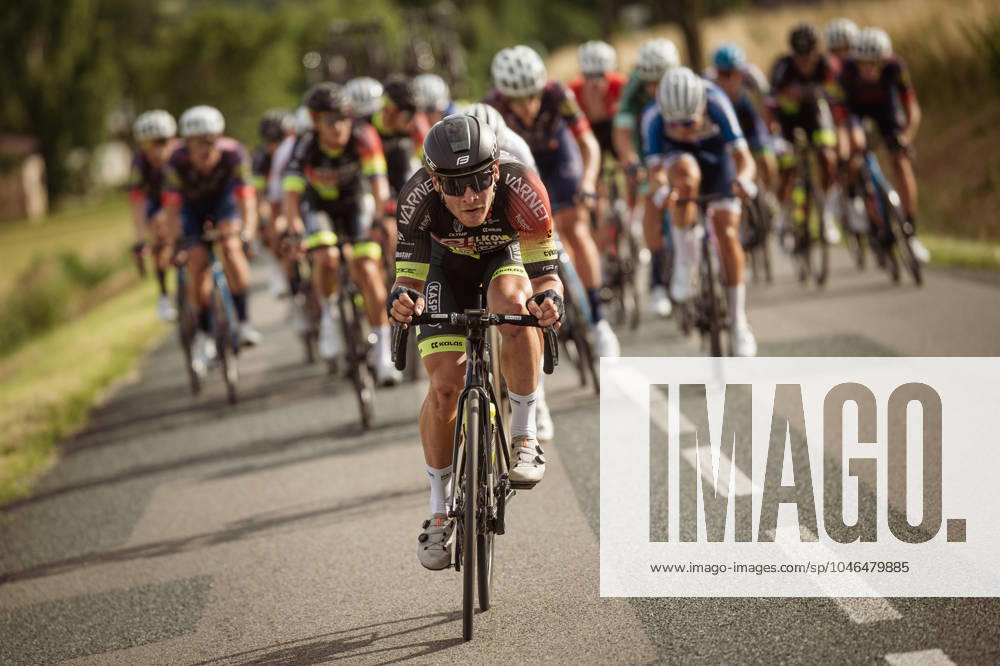 Czech cup in Road cycling, Rad, Radsport, Strasse Skoda Cup Kyjov, road cycling, Lukas Kubis (Elkov Kasper), on June 16, 2024, Kyjov, Czechia. (CTKxPhoto JanxBrychta) CTKPhotoF202406180004901 CTKPhotoF202406180004901
