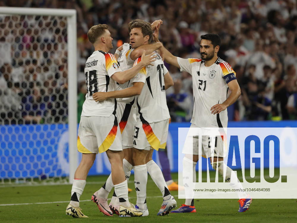 European Football Championship, Germany vs Scotland, Sport, in the picture Maximilian Mittelstaedt Germany , Thomas Mueller Germany , Ilka Guendogan Germany