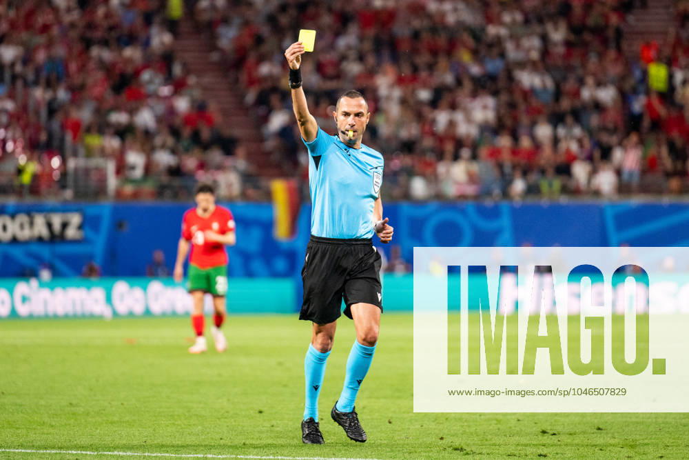 Portugal v Czech Republic, UEFA EURO, EM, Europameisterschaft,Fussball 2024, Leipzig, Germany Leipzig, Germany. 18th, June 2024. Referee Marco Guida seen during the UEFA Euro 2024 match in Group F between Portugal and Czech Republic at Red Bull Arena in Leipzig. Leipzig Germany