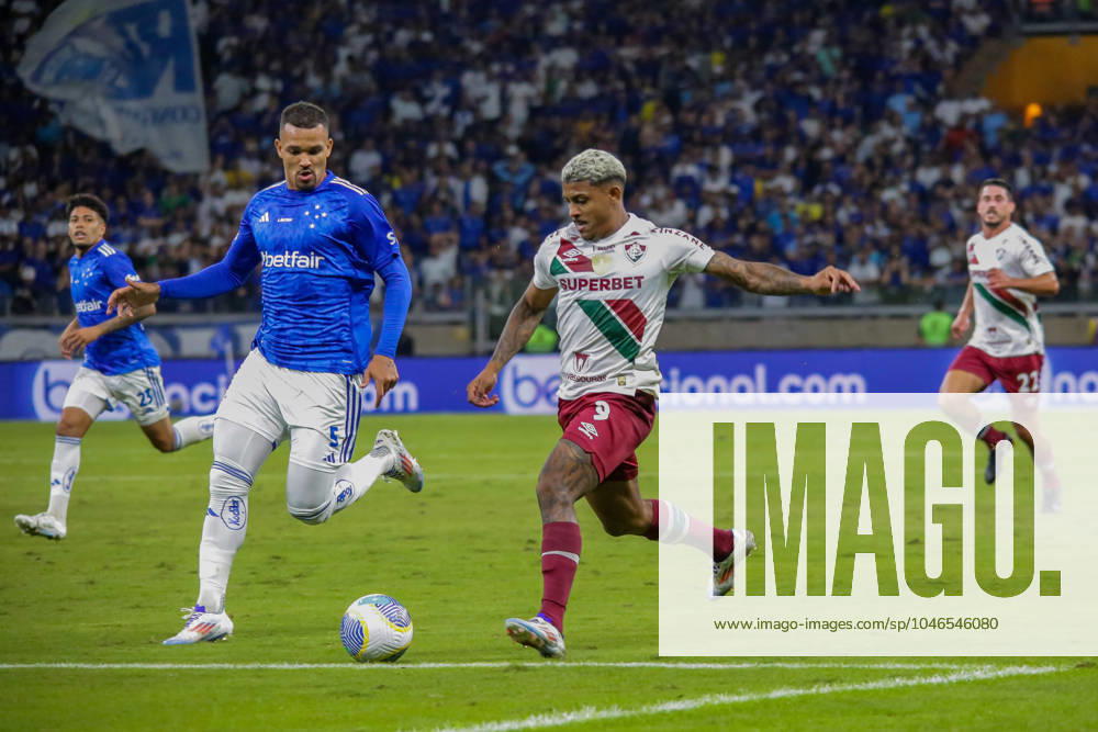 Cruzeiro x Fluminense BELO HORIZONTE, MG - 19.06.2024: CRUZEIRO X FLUMINENSE - (77333) Cruzeiro x Fluminense: PJohn Kennedy in the match between Cruzeiro x Fluminense, valid for the tenth round of the 2024 Brazilian Championship, on the evening of this fourth day (19), held at Mineirão, Belo Horizonte, Brazil. (Photo: Allan Calisto Fotoarena) x2558552x AllanxCalisto