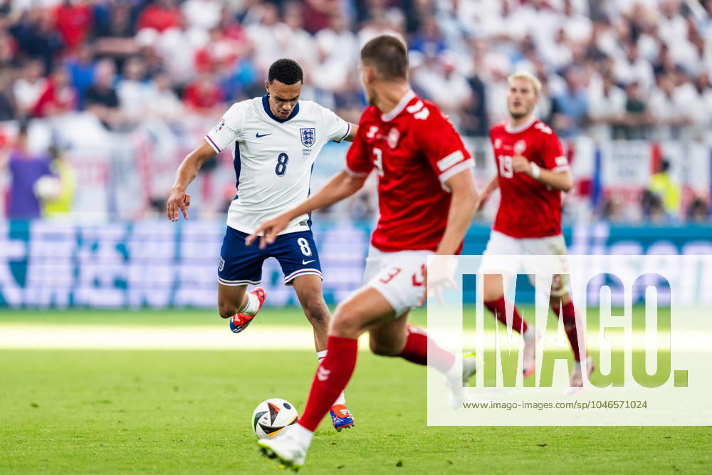 Trent Alexander Arnold of England during the UEFA Euro 2024 Football Championship match between Denmark and England on June 20, 2024 in Frankfurt Photo Mathias Bergeld BILDBYRAN code MB MB0939 fotboll football soccer fotballs em europamästerskap em uefa euro uefa european football championship euro 2024 danmark denmark england bbeng