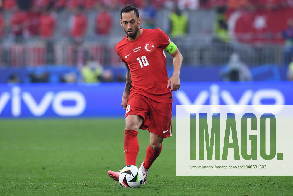 Soccer UEFA EURO 2024 Group Stage 1 Matchday Turkey Georgia on 18 06 2024 at BVB Stadion Dortmund in Dortmund Hakan Calhanoglu Turkey