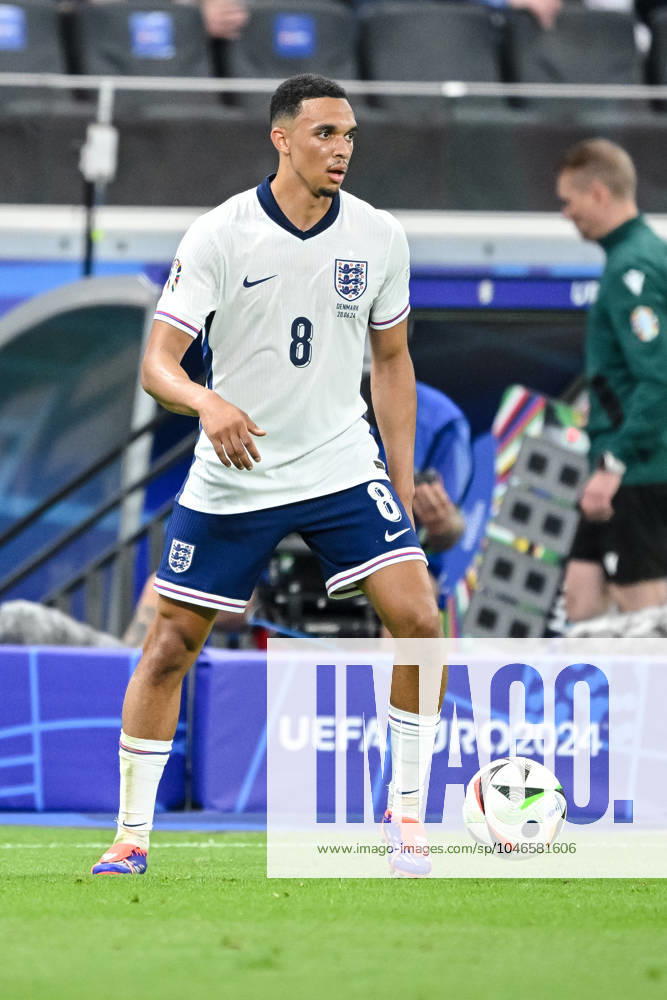 Frankfurt am Main, Germany, Arena Frankfurt, Denmark vs England UEFA EURO 2024 Group C, Trent Alexander Arnold England in action, on the ball, single action Photo H Langer Frankfurt am Main Arena Frankfurt Hesse Germany 541_ENGDAN20240620_393 Langer-541