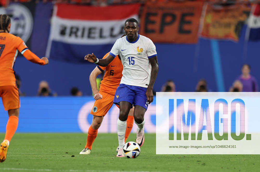 European Football Championship, UEFA EURO 2024, Netherlands France, Group D, Stadion Leipzig, v l , Marcus Thuram France