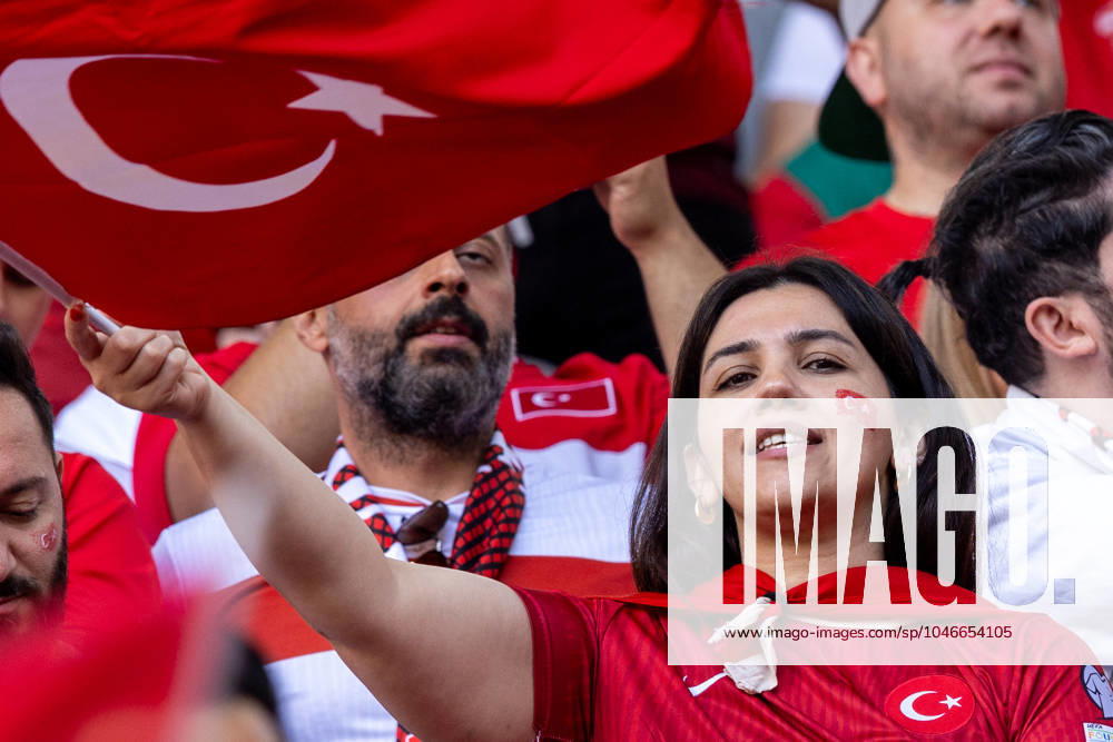 Turkiye v Portugal - UEFA EURO, EM, Europameisterschaft,Fussball 2024 Turkiye fans are gathering during the UEFA Euro 2024 Group F match between Turkiye v Portugal, at the BVB Stadion Dortmund in Dortmund, Germany, on June 22, 2024. Dortmund Germany