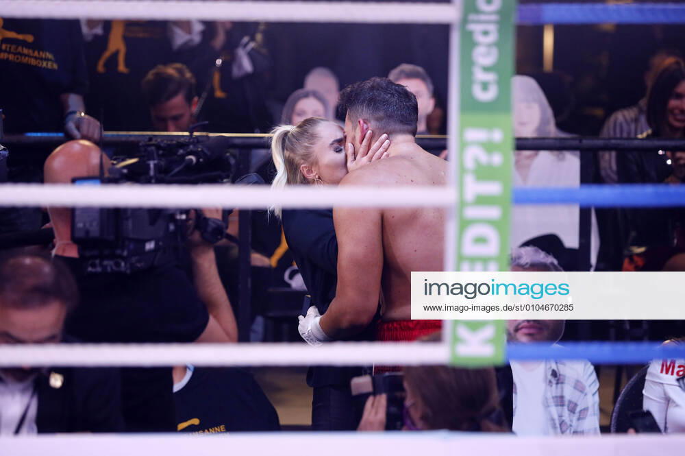 Oliver Sanne with girlfriend Jil Rock at the 1 fight evening of Das große SAT Promiboxen in Die Halle Tor 2 Cologne, 18 09 2020 Foto:xC.xFuturexImage
