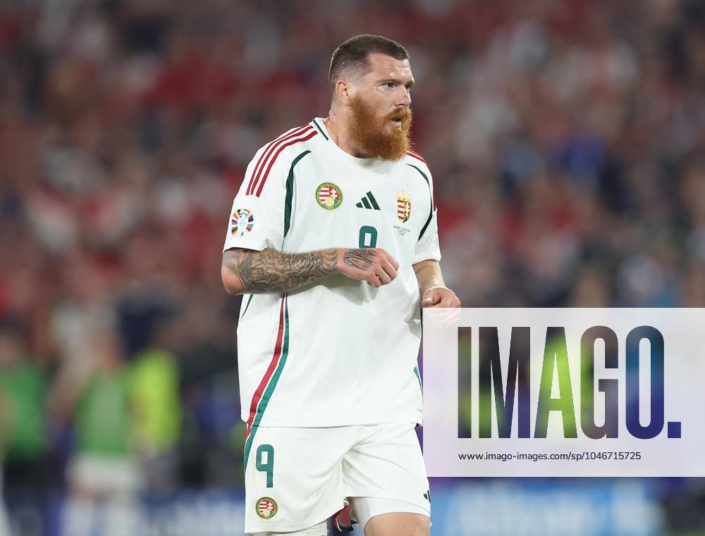 - Scotland v Hungary, UEFA EURO, EM, Europameisterschaft,Fussball 2024, Group Stage, Group A, Stuttgart Arena, Stuttgart, Germany - 23rd June 2024. Martin Adam of Hungary. - Scotland v Hungary, UEFA Euro 2024, Group Stage, Group A, Stuttgart Arena, Stuttgart, Germany - 23rd June 2024. Stuttgart Stuttgart Arena Germany