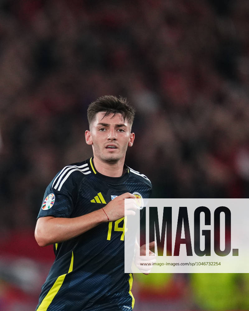 GER: Scotland v Hungary. UEFA EURO, EM, Europameisterschaft,Fussball 2024 Billy Gilmour of Scotland during the UEFA Euro 2024 match between Scotland and Hungary, Group A, date 3, played at Mercedes-Benz Arena Stadium on June 23, 2024 in Stuttgart, Germany. kpng