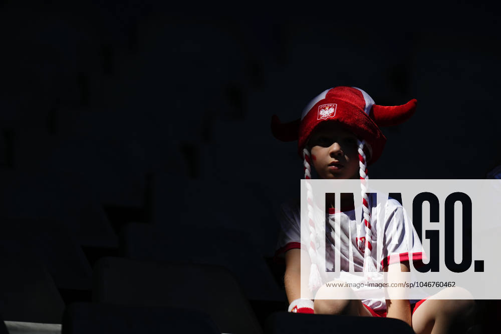 France v Poland: Group D - UEFA EURO, EM, Europameisterschaft,Fussball 2024 Polish supporter prior the UEFA EURO 2024 group stage match between France and Poland at Football Stadium Dortmund on June 25, 2024 in Dortmund, Germany. Dortmund Germany