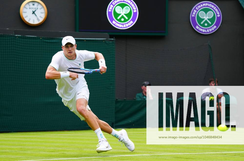 Jack Draper Wimbledon Tennis Championships, Practice and Previews, The All England Lawn Tennis and Croquet Club, London, UK - 27 Jun 2024