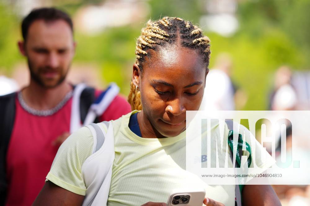 Coco Gauff Wimbledon Tennis Championships, Practice and Previews, The All England Lawn Tennis and Croquet Club, London, UK - 29 Jun 2024