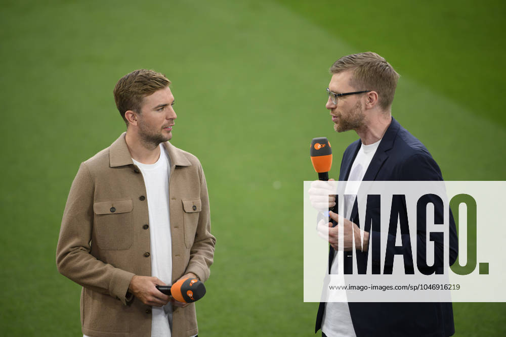 V l Christoph KRAMER TV expert , Per MERTESACKER TV expert at ZDF Round of 16, Match M37, Germany GER Denmark DEN , on 29 06 2024 in Dortmund Germany European Football Championship 2024 from 14 06 14 07 2024 in Germany Â