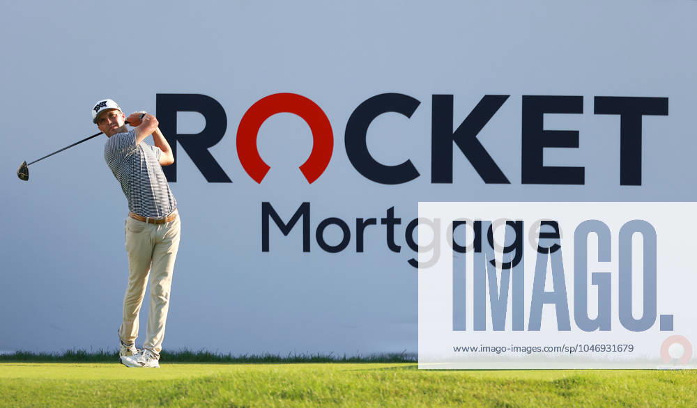 Rocket Mortgage Classic Eric Cole of Tequesta, Florida hits from the 18th tee during the third round of the Rocket Mortgage Classic at Detroit Golf Club on Saturday, June 29, 2024 in Detroit, Michigan. Detroit Michigan United States