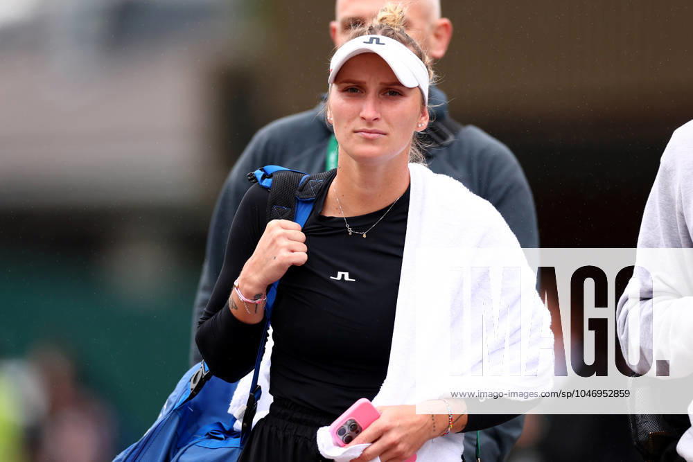 30th June 2024; All England Lawn Tennis and Croquet Club, London, England; Wimbledon Tennis Tournament, Practice Day; Wimbledon 2023 winner Marketa Vondrousova ActionPlus12661941 ShaunxBrooks