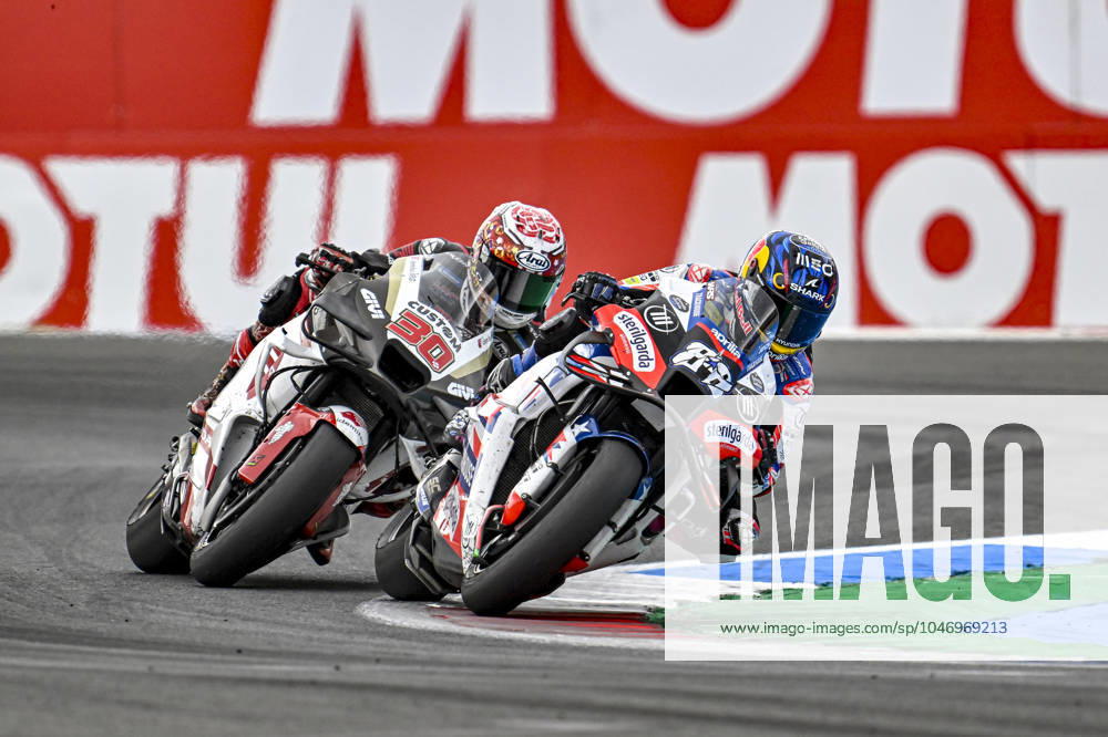 88 OLIVEIRA Miguel (prt), Trackhouse Racing, Aprilia RS-GP 2024, action with 30 NAKAGAMI Takaaki (jpn), LCR Honda Idemitsu, Honda RC213V during the 2024 MotoGP Dutch Motul TT Assen, Dutch GP, on the Assen circuit, from May 28 to June 30th, in Holland - MOTO - MOTO GP - DUTCH GRAND PRIX 2024 DPPI Panoramic _TIN5416