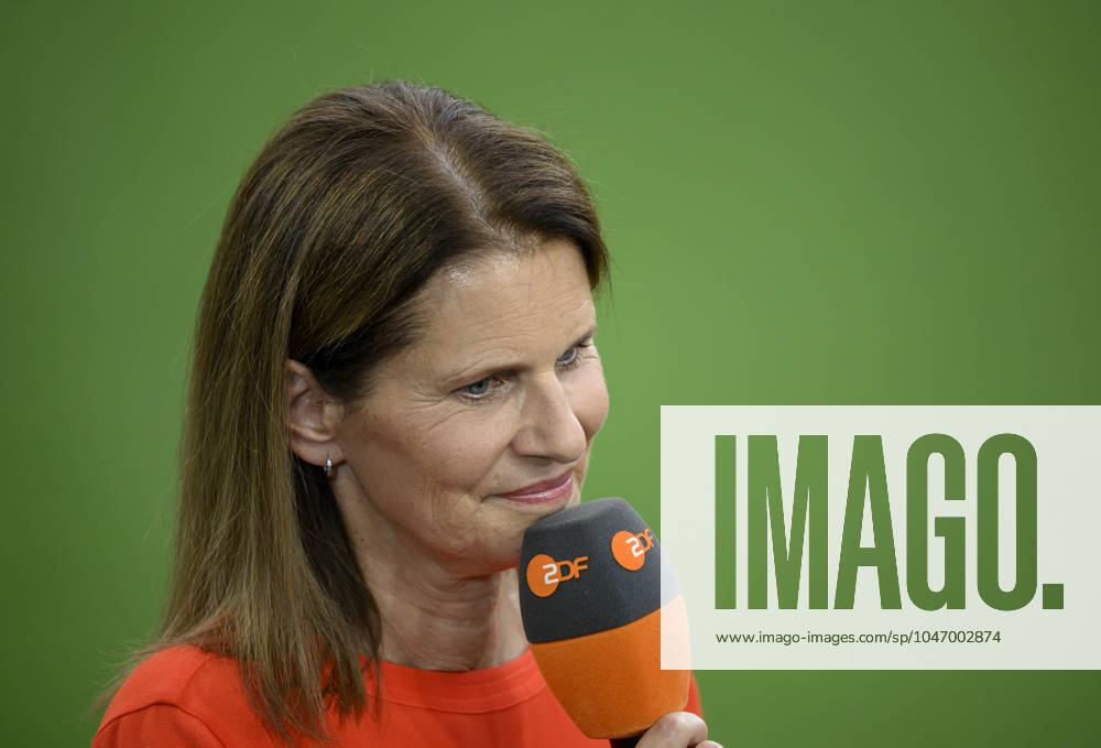 Katrin MUELLER HOHENSTEIN Müller Hohenstein ZDF Moderator Round of 16, Match M37, Germany GER Denmark DEN 2 0, on 29 06 2024 in Dortmund Germany European Football Championship 2024 from 14 06 14 07 2024 in Germany Â
