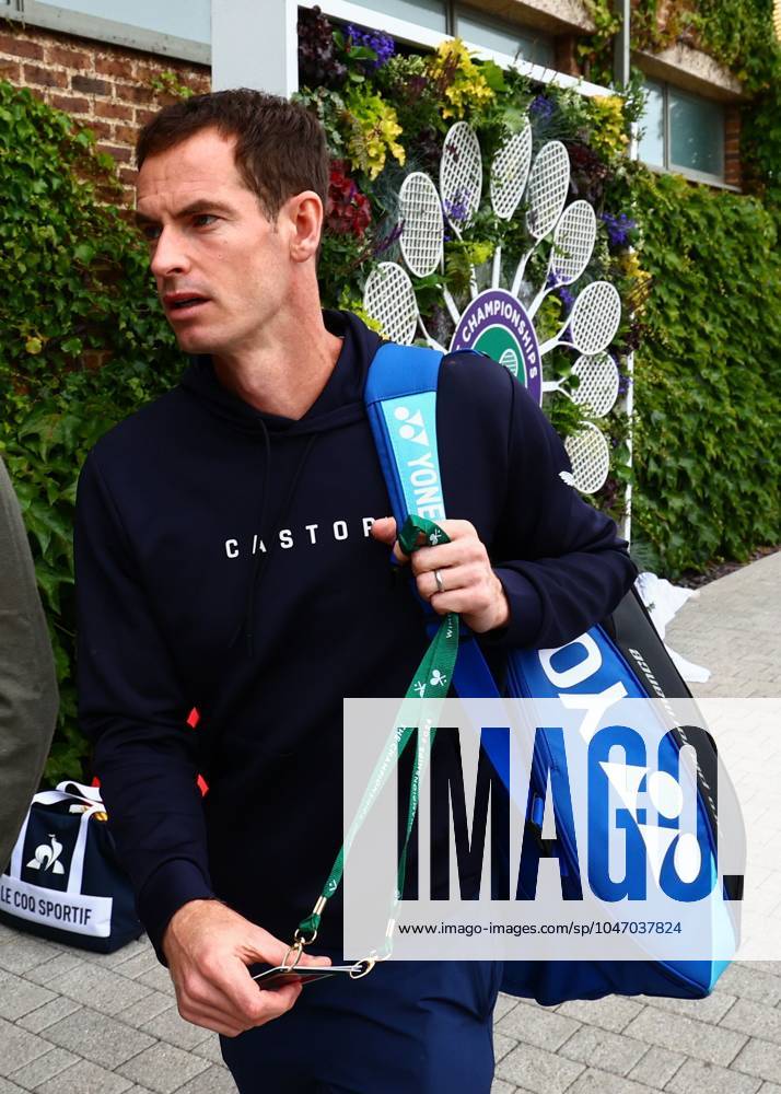 Andy Murray departing after pulling out. Wimbledon Tennis Championships, Day 2, The All England Lawn Tennis and Croquet Club, London, UK - 02 Jul 2024