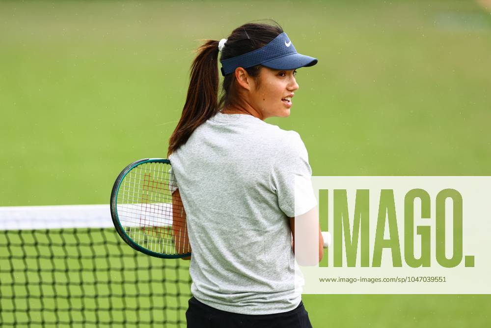 Emma Raducanu during practice Wimbledon Tennis Championships, Day 2, The All England Lawn Tennis and Croquet Club, London, UK - 02 Jul 2024