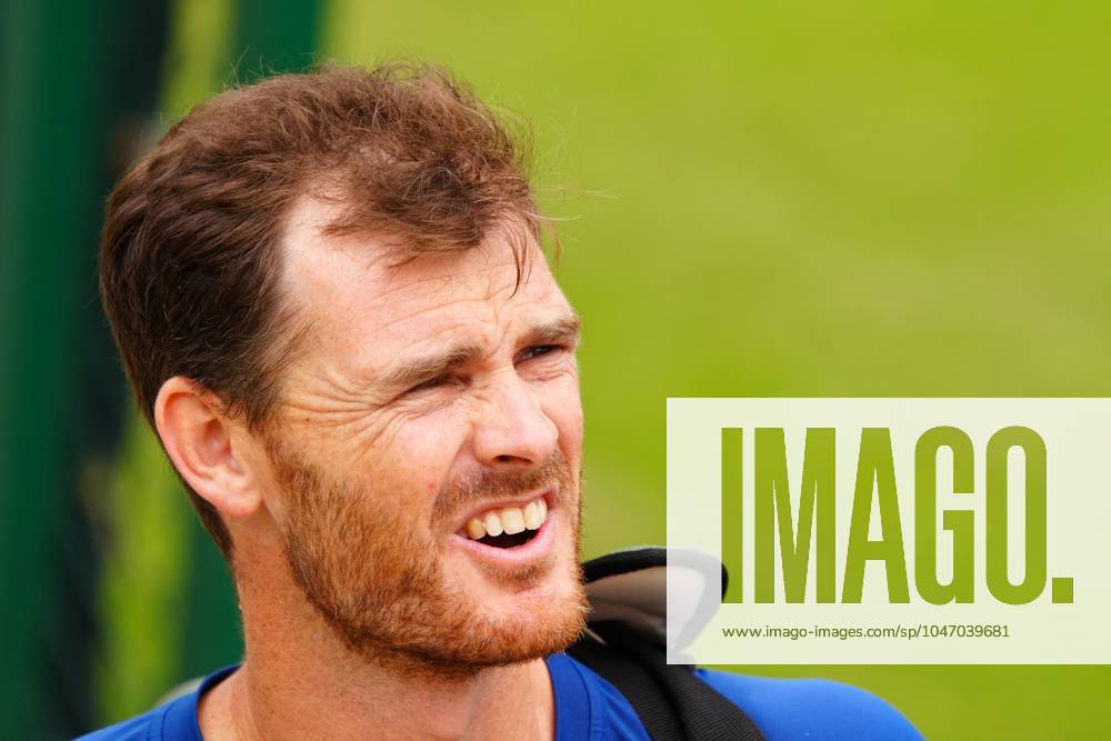 Jamie Murray practising with Andy Murray Wimbledon Tennis Championships, Day 2, The All England Lawn Tennis and Croquet Club, London, UK - 02 Jul 2024