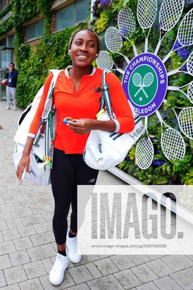 Coco Gauff Wimbledon Tennis Championships, Day 2, The All England Lawn Tennis and Croquet Club, London, UK - 02 Jul 2024