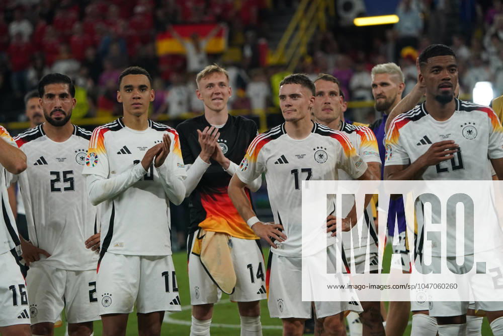 National team, Football, UEFA Euro2024, Euro 2024, Dortmund, Germany Denmark Emre Can, Jamal Musiala, Florian Wirtz, Benjamin Henrichs , Germany,