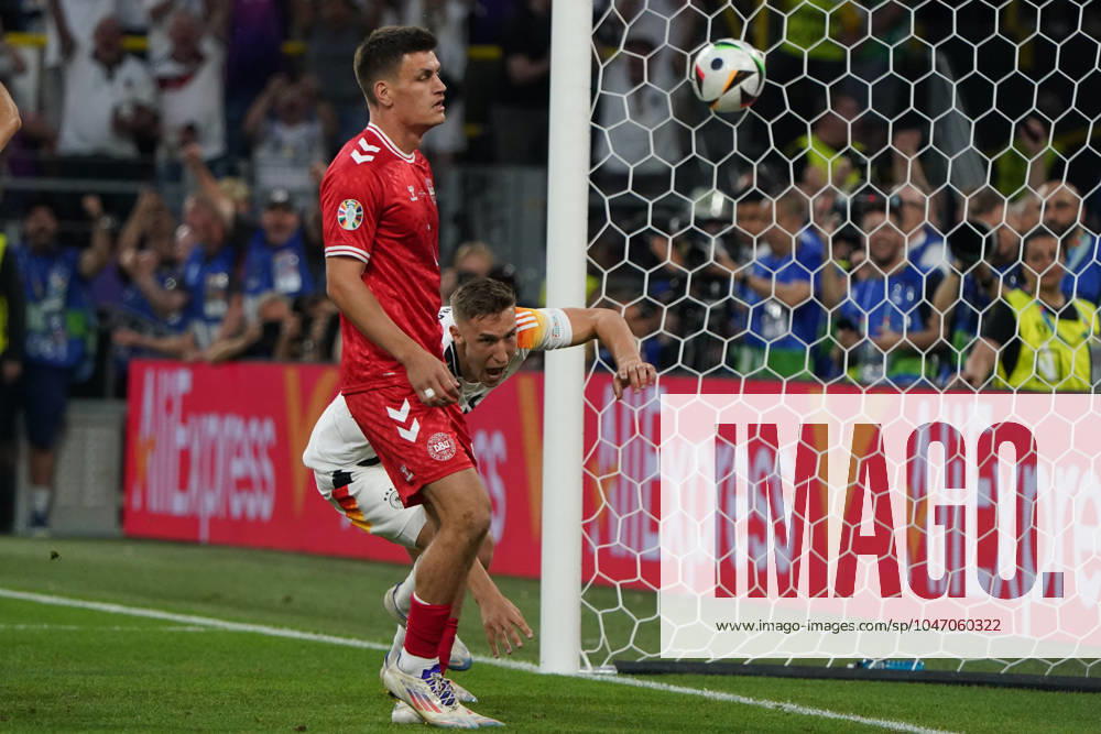 National team, football, UEFA Euro2024, EM 2024, Dortmund, Germany Denmark nico schlotterbeck, Germany, action, single image