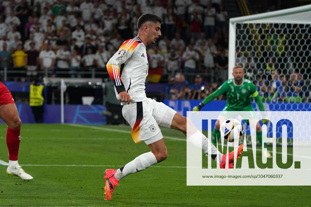 National team, football, UEFA Euro2024, Euro 2024, Dortmund, Germany Denmark Kai Havertz Germany, action, single image