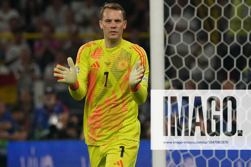 National team, football, UEFA Euro2024, EM 2024, Dortmund, Germany Denmark Manuel Neuer Germany, action, single image