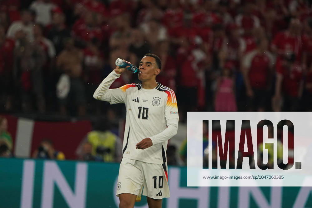 National team, football, UEFA Euro2024, Euro 2024, Dortmund, Germany Denmark Jamal Musiala, Germany, action, single image