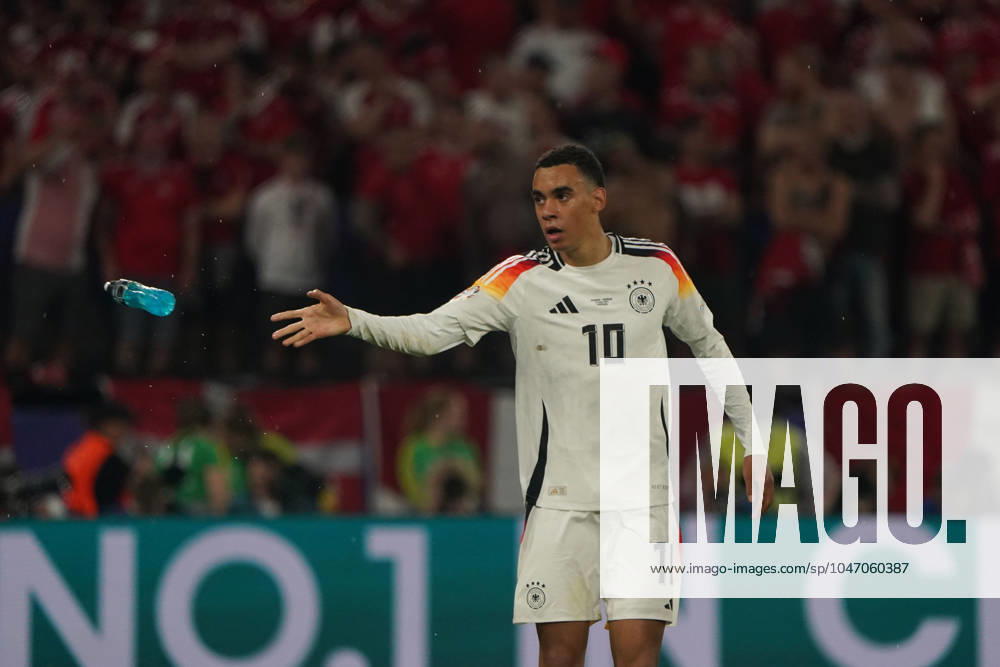 National team, football, UEFA Euro2024, Euro 2024, Dortmund, Germany Denmark Jamal Musiala Germany, action, single image