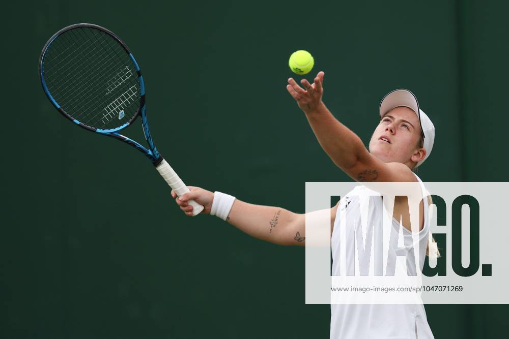 Sonay Kartal of Great Britain Wimbledon Tennis Championships, Day 3, The All England Lawn Tennis and Croquet Club, London, UK - 03 Jul 2024