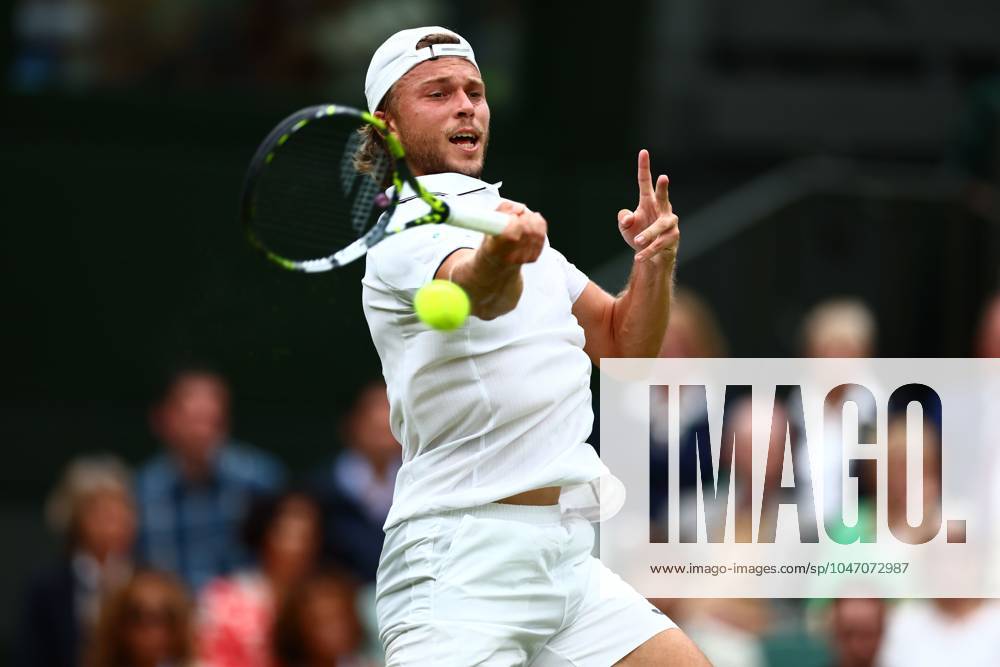 Alexandre Muller of France Wimbledon Tennis Championships, Day 3, The All England Lawn Tennis and Croquet Club, London, UK - 03 Jul 2024