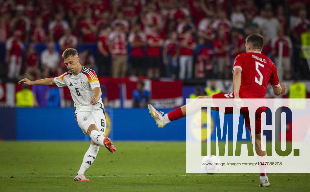 Dortmund, Germany 29th Jun 2024 Joshua Kimmich DFB Joakim Maehle Denmark Germany Denmark Denmark 29 06 2024