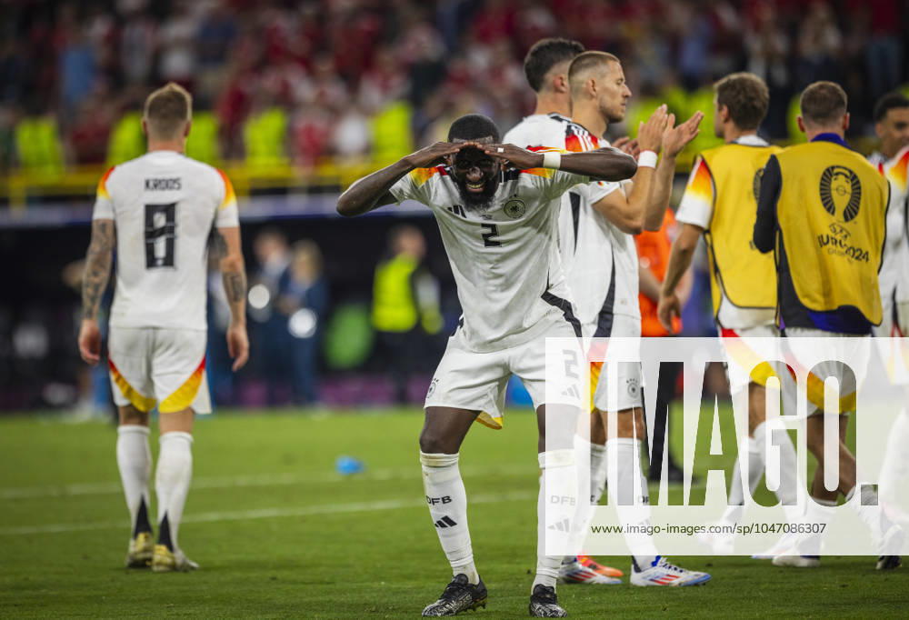Dortmund, Germany 29th Jun 2024 Antonio Rüdiger DFB Germany Denmark Germany Denmark 29 06 2024