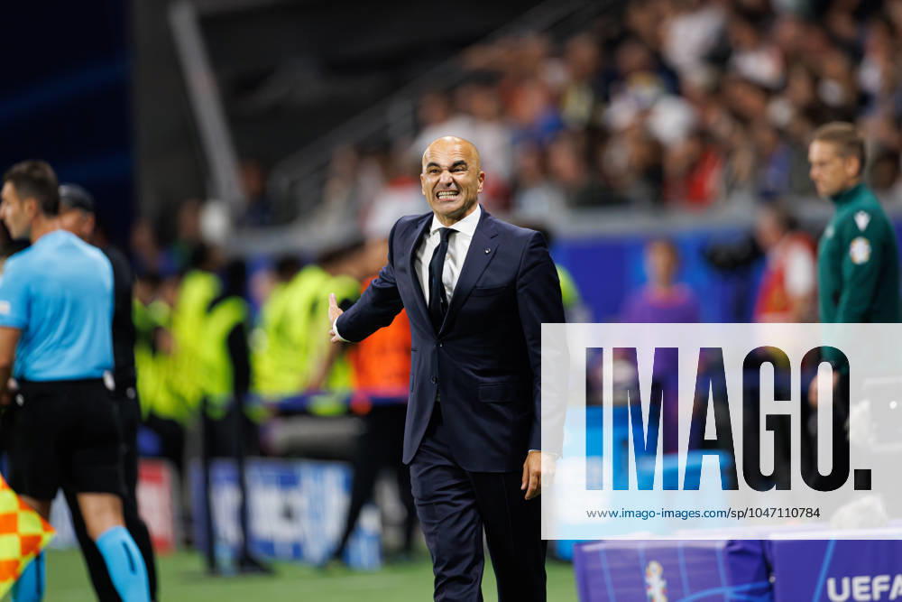Roberto Martinez seen during UEFA EURO, EM, Europameisterschaft,Fussball 2024 Round of 16 game between national teams of Portugal and Slovenia at Deutsche Bank Park, Germany (Maciej Rogowski) Frankfurt Deutsche Bank Park Germany