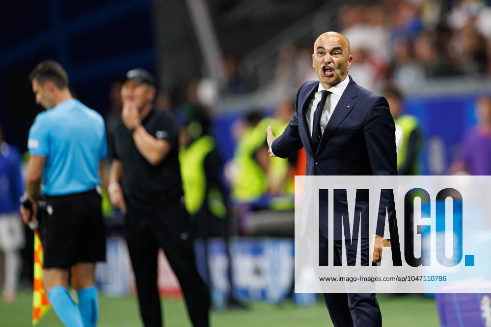 Roberto Martinez seen during UEFA EURO, EM, Europameisterschaft,Fussball 2024 Round of 16 game between national teams of Portugal and Slovenia at Deutsche Bank Park, Germany (Maciej Rogowski) Frankfurt Deutsche Bank Park Germany