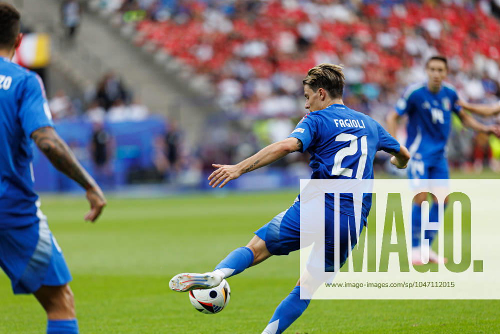 Nicolo Fagioli seen during UEFA EURO, EM, Europameisterschaft,Fussball 2024 Round of 16 game between national teams of Switzerland and Italy at Olympiastadion, Berlin, Germany (Maciej Rogowski) Berlin Olympiastadion Germany