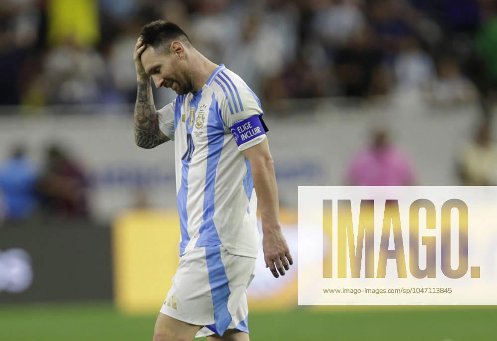 Lionel Messi Argentina vs Ecuador Quarterfinals Copa America United States 4 7 2024