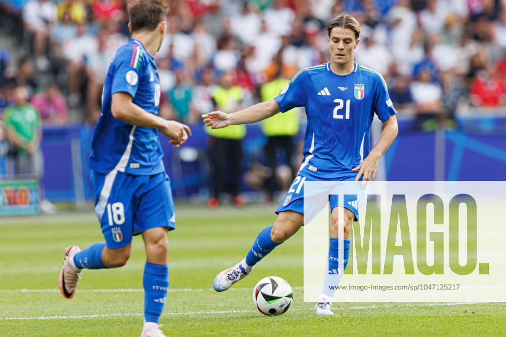 Nicolo Fagioli seen during UEFA EURO, EM, Europameisterschaft,Fussball 2024 Round of 16 game between national teams of Switzerland and Italy at Olympiastadion, Berlin, Germany (Maciej Rogowski) Berlin Olympiastadion Germany