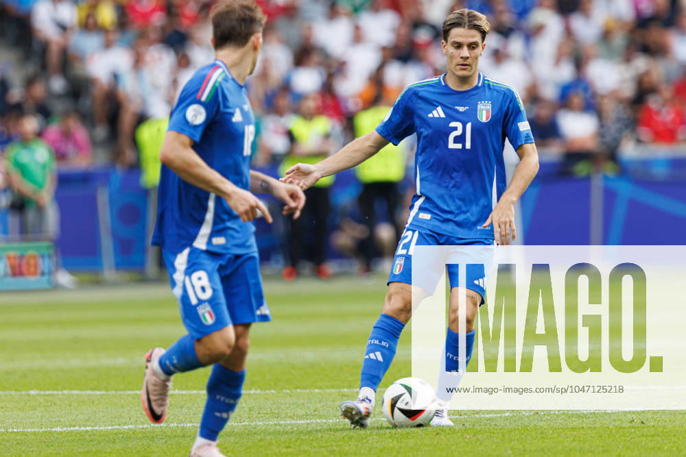 Nicolo Fagioli seen during UEFA EURO, EM, Europameisterschaft,Fussball 2024 Round of 16 game between national teams of Switzerland and Italy at Olympiastadion, Berlin, Germany (Maciej Rogowski) Berlin Olympiastadion Germany