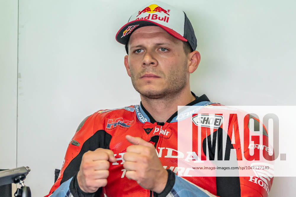 Hohenstein, Germany 05 07 July 2024 MotoGP Sachsenring Germany 2024 In the picture Stefan Bradl GER concentrates in the pits