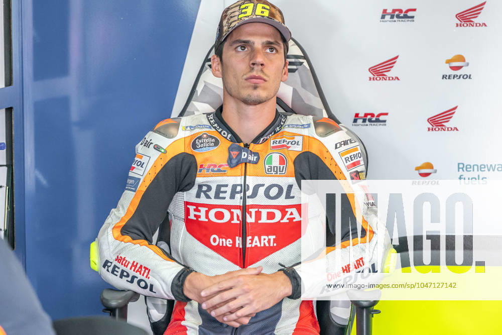 Hohenstein, Germany 05 07 July 2024 MotoGP Sachsenring Germany 2024 In the picture Joan Mir SPA