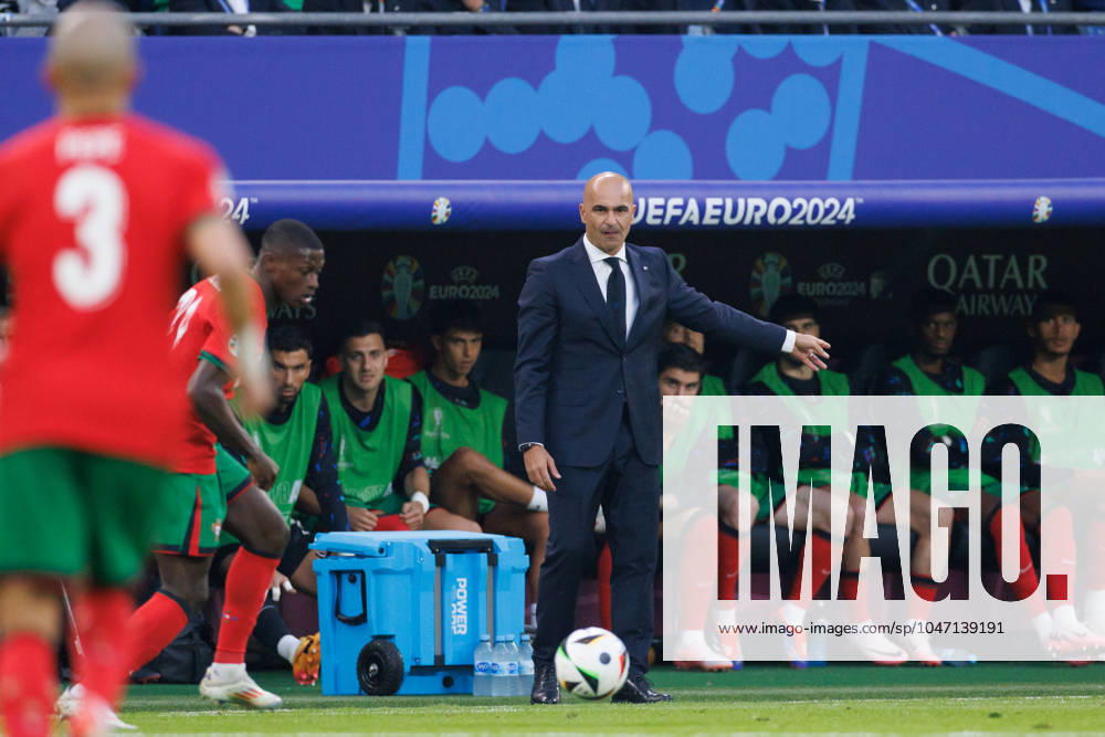 Roberto Martinez seen during UEFA EURO, EM, Europameisterschaft,Fussball 2024 game between national teams of Portugal and France at Volksparkstadium, Hamburg, Germany (Maciej Rogowski) Hamburg Volksparkstadium Germany