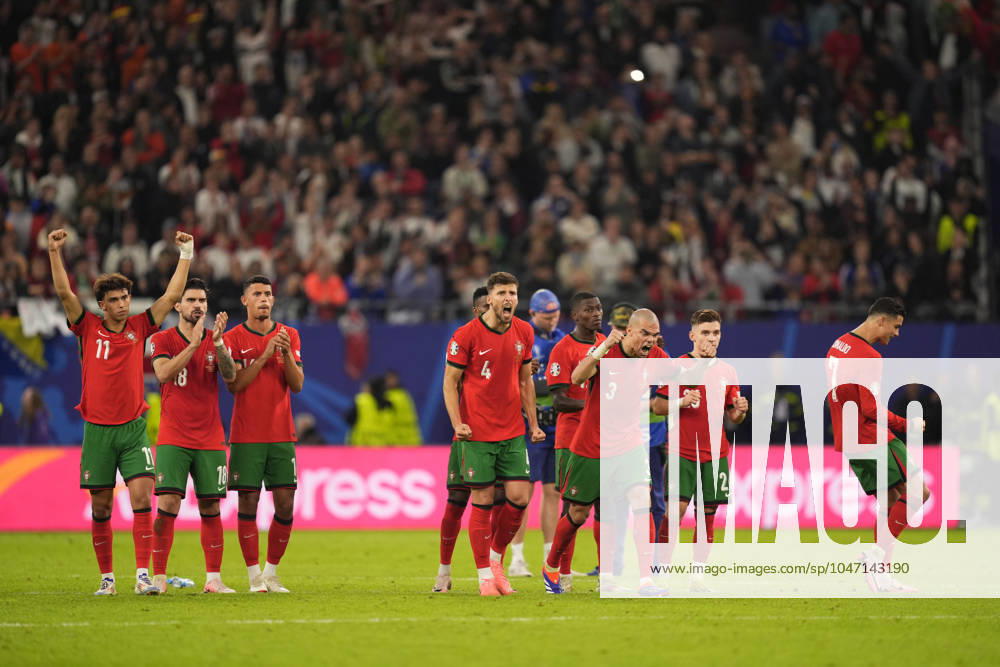 Portugal s Cristiano Ronaldo during a quarterfinal match between Portugal and France at the Euro 2024 soccer tournament in Hamburg, Germany - Friday July 5, 2024. - Soccer .