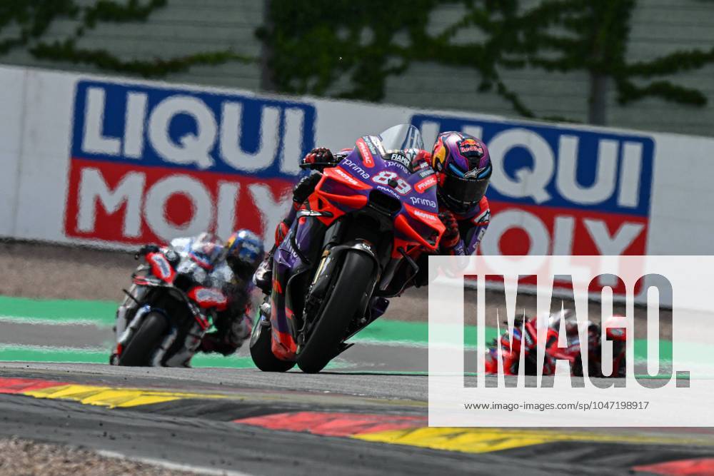 Sprint race of MotoGP Liqui Moly Motorrad Grand Prix Deutschland at Sachsenring Circuit. July 06 2024 In picture: Jorge Martin Carrera al Sprint del Gran Premio Liqui Moly Motorrad de MotoGP de Alemania en el Circuito de Sachsenring, 06 de Julio de 2024 POOL MotoGP.com Cordon Press Images will be for editorial use only. Mandatory credit: MotoGP.com Cordon Press Cordon Press Cordon Press
